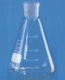 Vidraria Erlenmeyers com IN 50 ml 19 26 Erlenmeyers  vitrilab