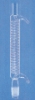 Vidraria Refrigerante Serpentina 1 IN 200mm macho 19 26 Refrigerantes  vitrilab